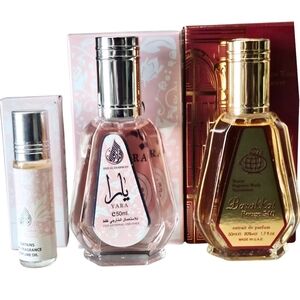 Yara and Barakkat Rouge 540 Arabic Perfume Set